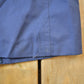 Vintage 1940s Military Navy Sailor Officer Long Trench Coat from propervintagecanada