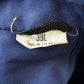 Vintage 1940s Military Navy Sailor Officer Long Trench Coat from propervintagecanada