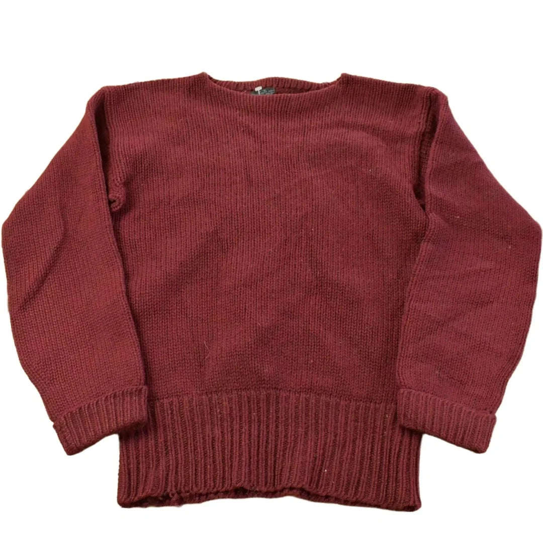 Vintage 1940s Montgomery Ward Wool Knit Sweater Men's S from propervintagecanada