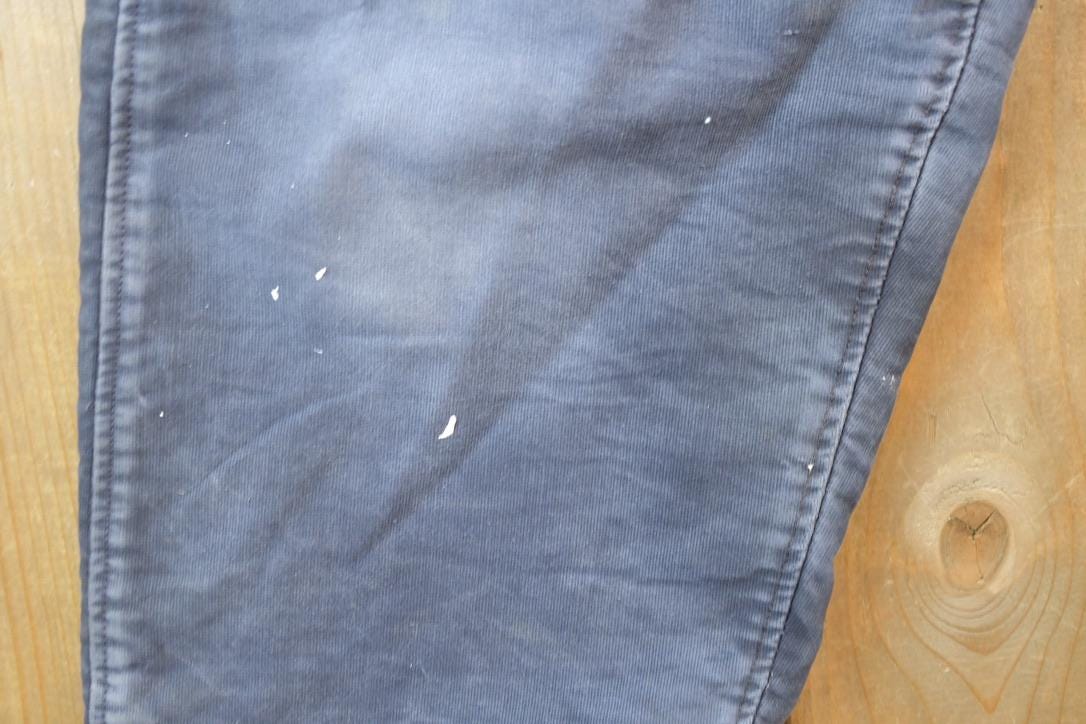 Vintage 1940s N Deck Bib Overalls WWII Blue from propervintagecanada
