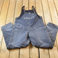 Vintage 1940s N Deck Bib Overalls WWII Blue from propervintagecanada