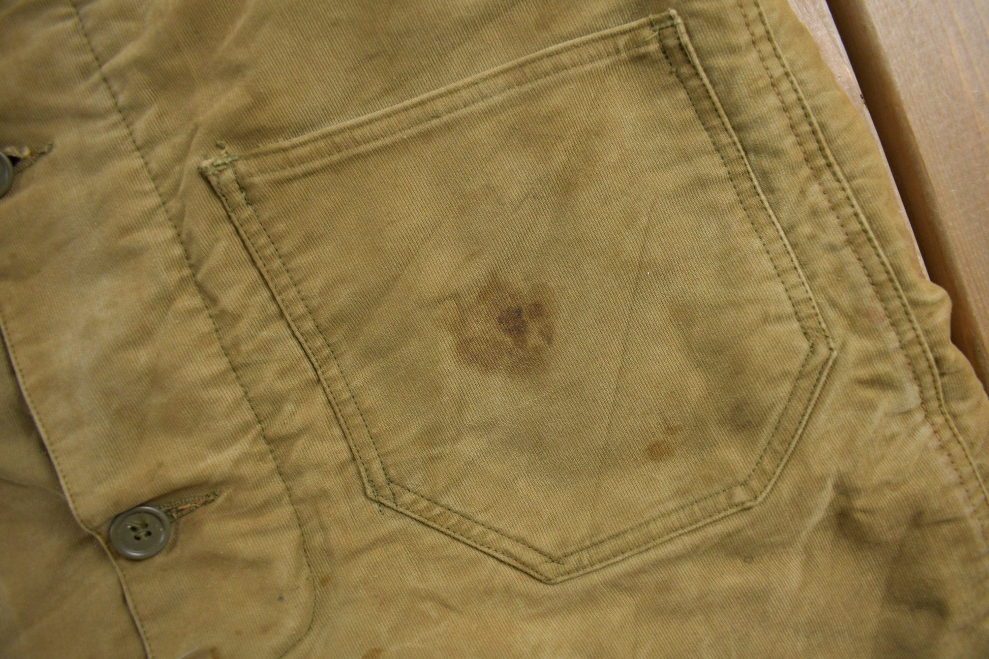 Vintage 1940s N Deck Overalls Men's Small from propervintagecanada