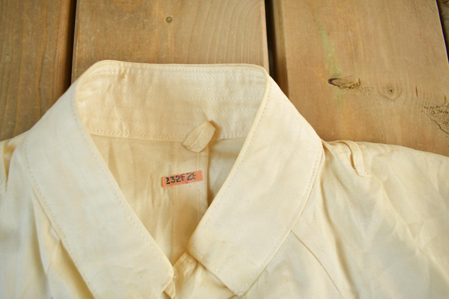 Vintage 1940s Navy Coast Guard Novakoff Uniform Shirt Men's Medium from propervintagecanada
