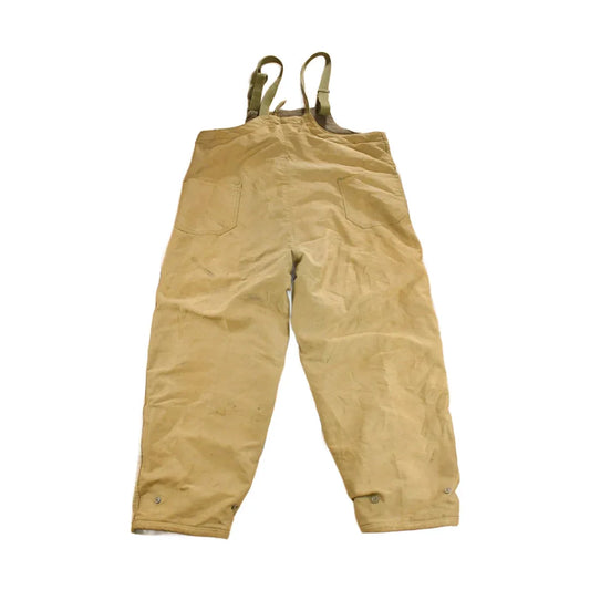 Vintage 1940s Navy Deck Bib Overalls WWII from propervintagecanada