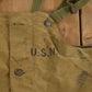 Vintage 1940s Navy Deck Bib Overalls WWII from propervintagecanada