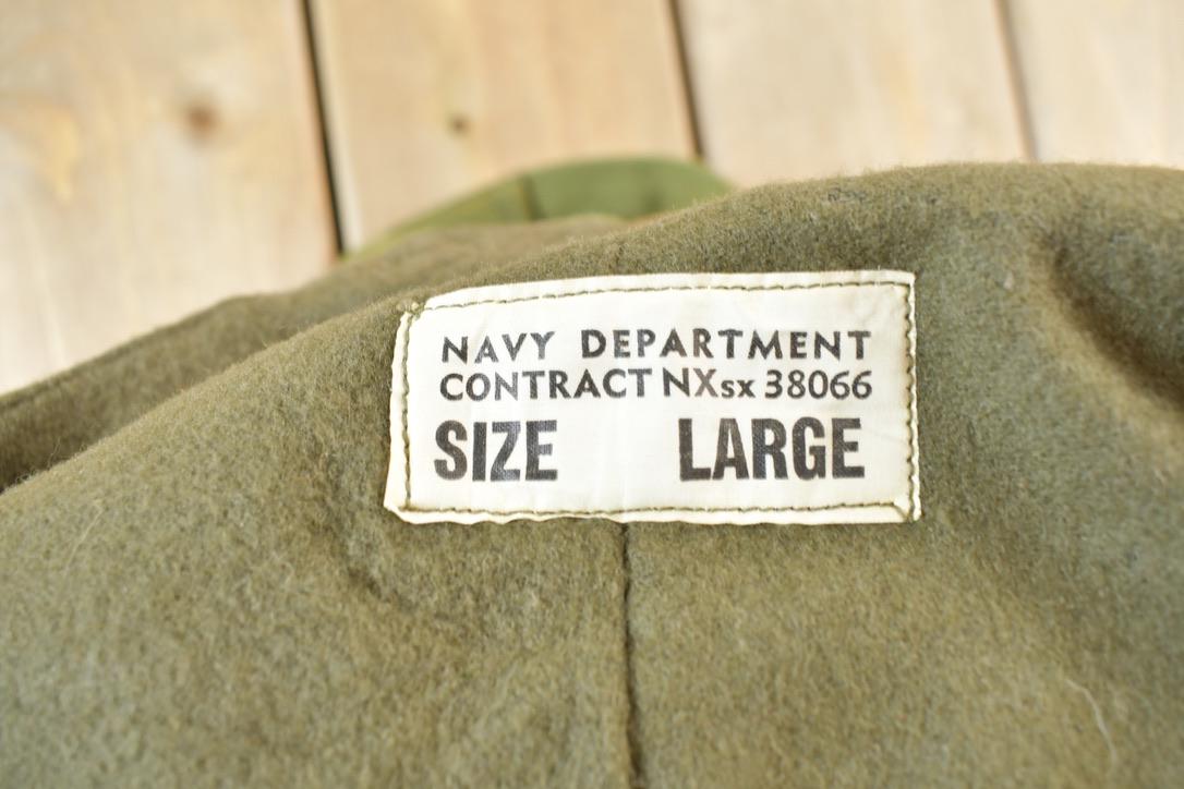 Vintage 1940s Navy Deck Bib Overalls WWII from propervintagecanada