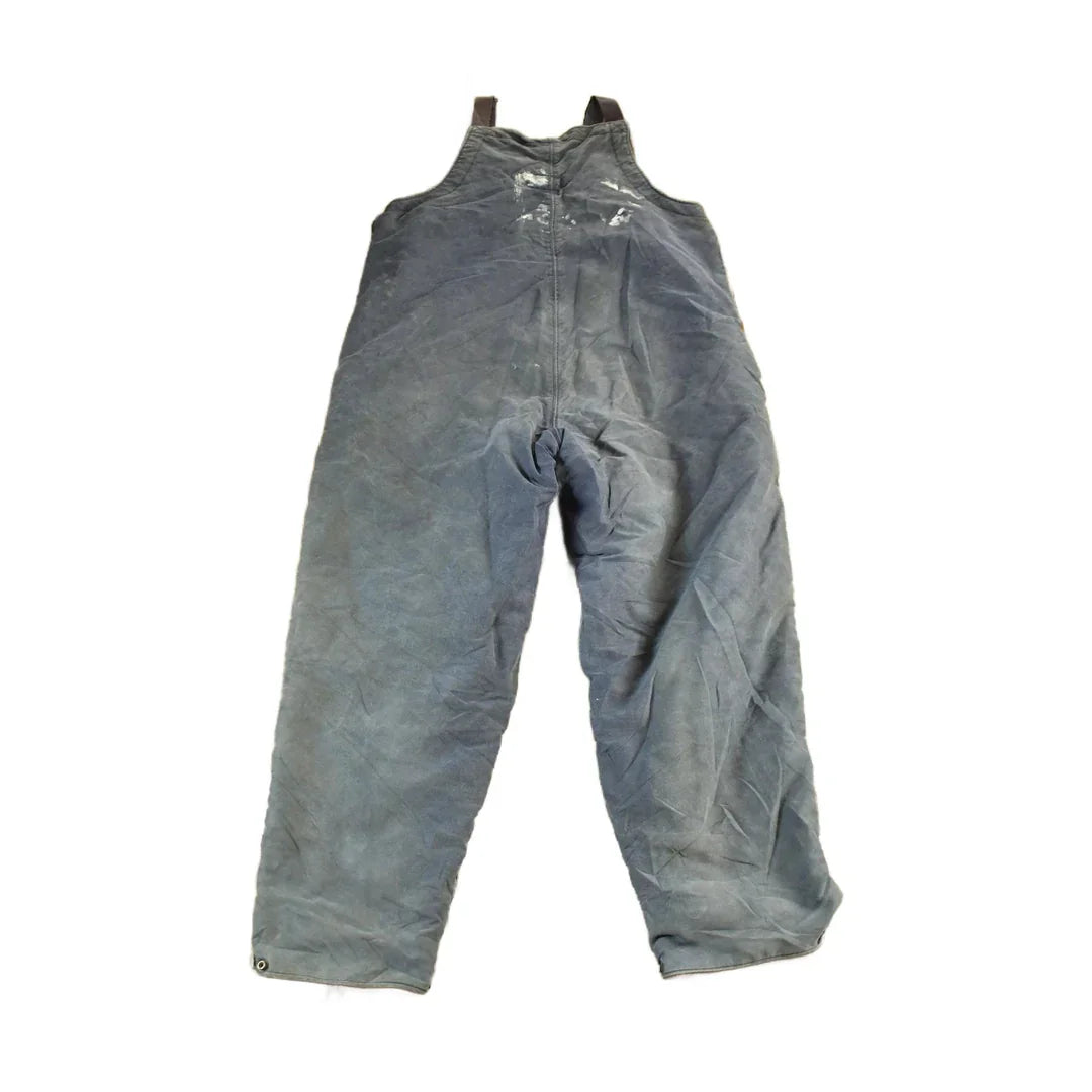Vintage 1940s Navy Deck Bib Overalls WWII Men's Large from propervintagecanada