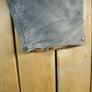 Vintage 1940s Navy Deck Bib Overalls WWII Men's Large from propervintagecanada