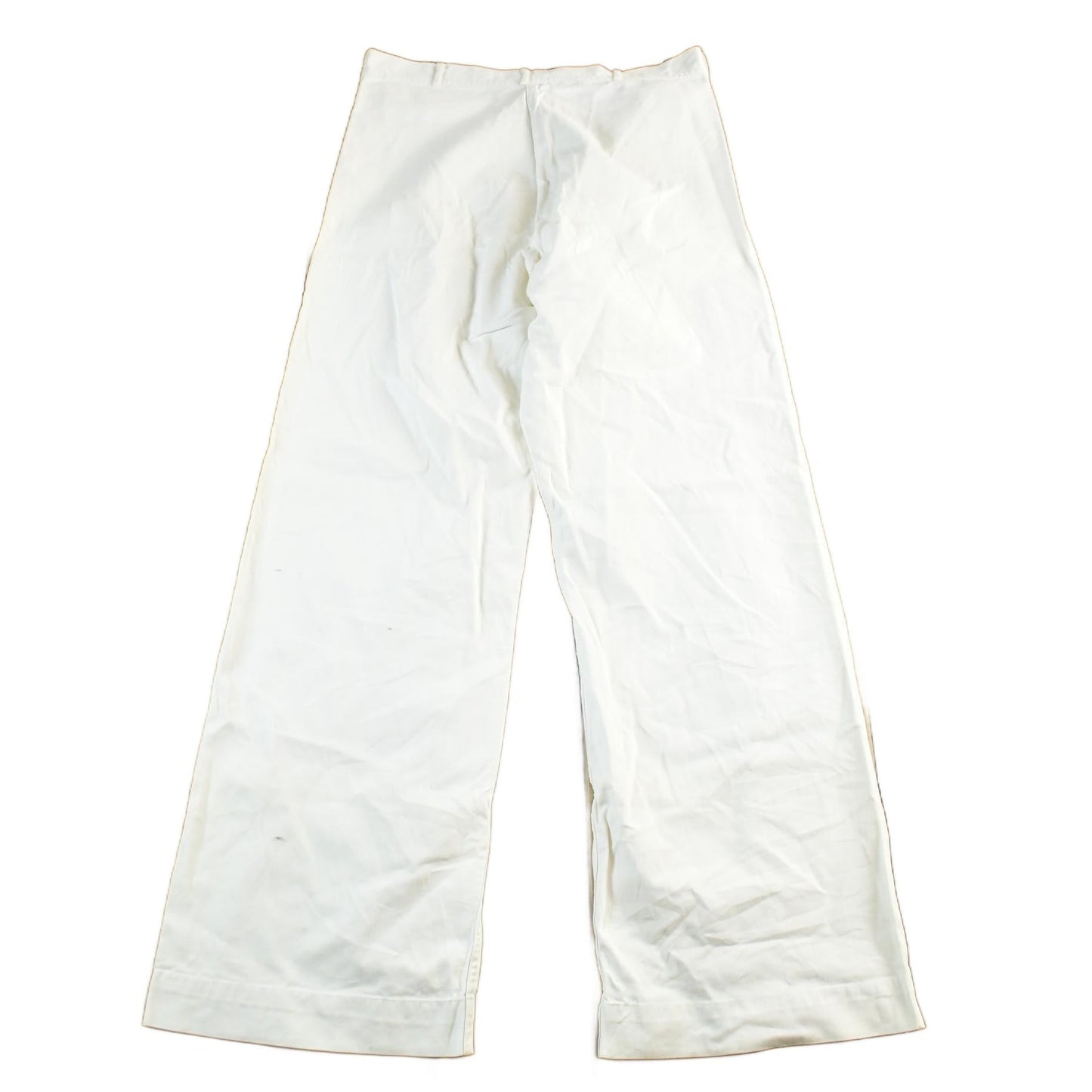 Vintage 1940s Navy Military Bell Bottom Pants Men's Medium 32 x 32 from propervintagecanada