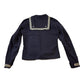 Vintage 1940s Navy Wool WW2 Pull Over Marine Unifrom Jacket Men's Small from propervintagecanada