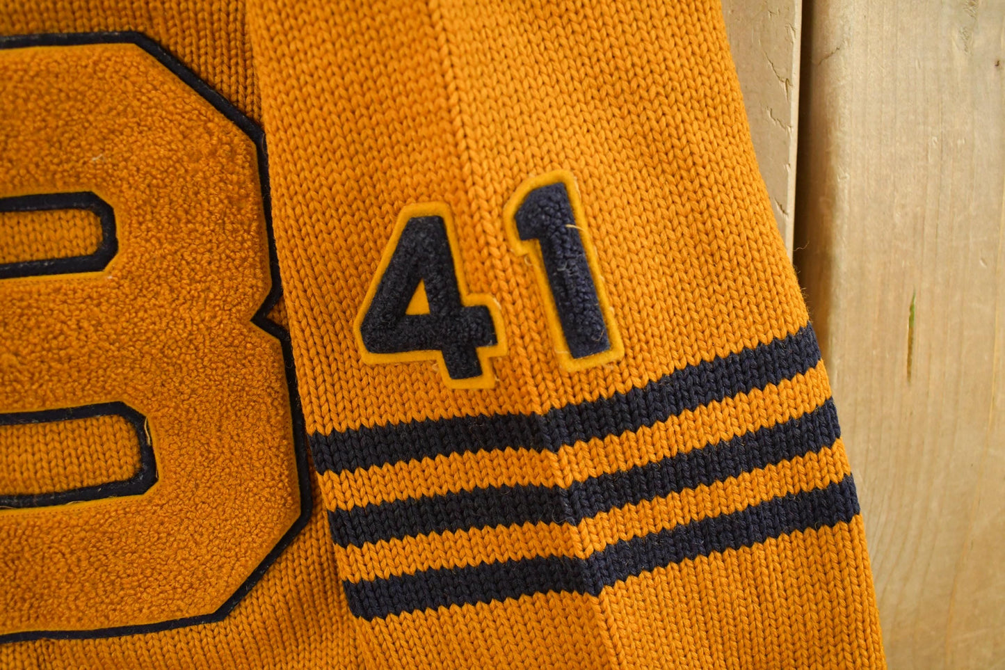 Vintage 1940s Nelson Knitting Mills of Duluth Collegiate Varsity Style Knit Sweater Men's Small from propervintagecanada