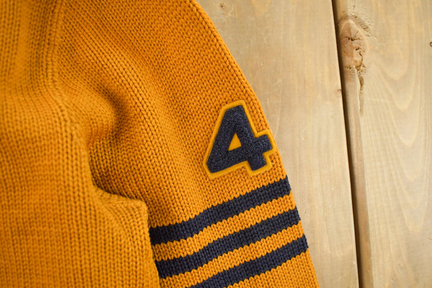 Vintage 1940s Nelson Knitting Mills of Duluth Collegiate Varsity Style Knit Sweater Men's Small from propervintagecanada