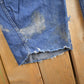 Vintage 1940s Pay Day JC Penney Denim Overalls 44 x 29 from propervintagecanada