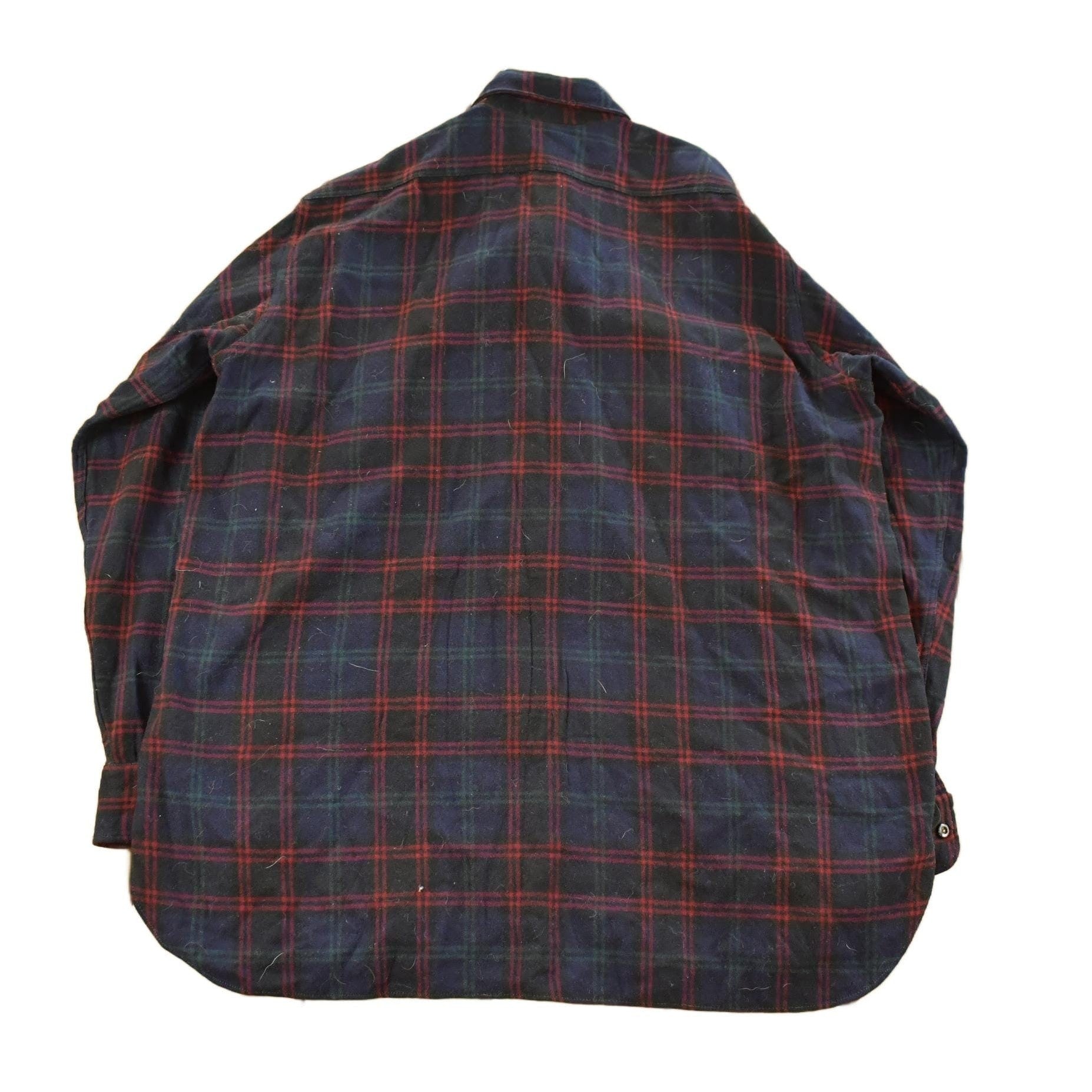 Vintage 1940s Pendleton Wool Board Button Up Board Shirt Men's XL from propervintagecanada