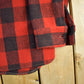 Vintage 1940s Pilgrim Wool Buffalo Plaid Button Up Shirt Men's Large from propervintagecanada