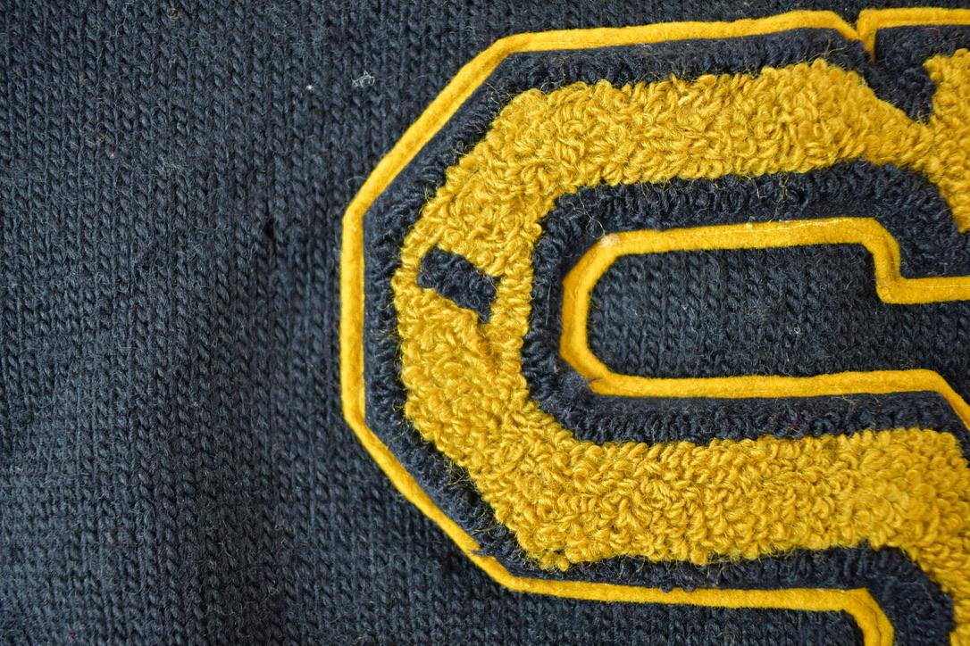 Vintage 1940s Princeton Knitting Mills All Wool S University Collegiate Crewneck from propervintagecanada