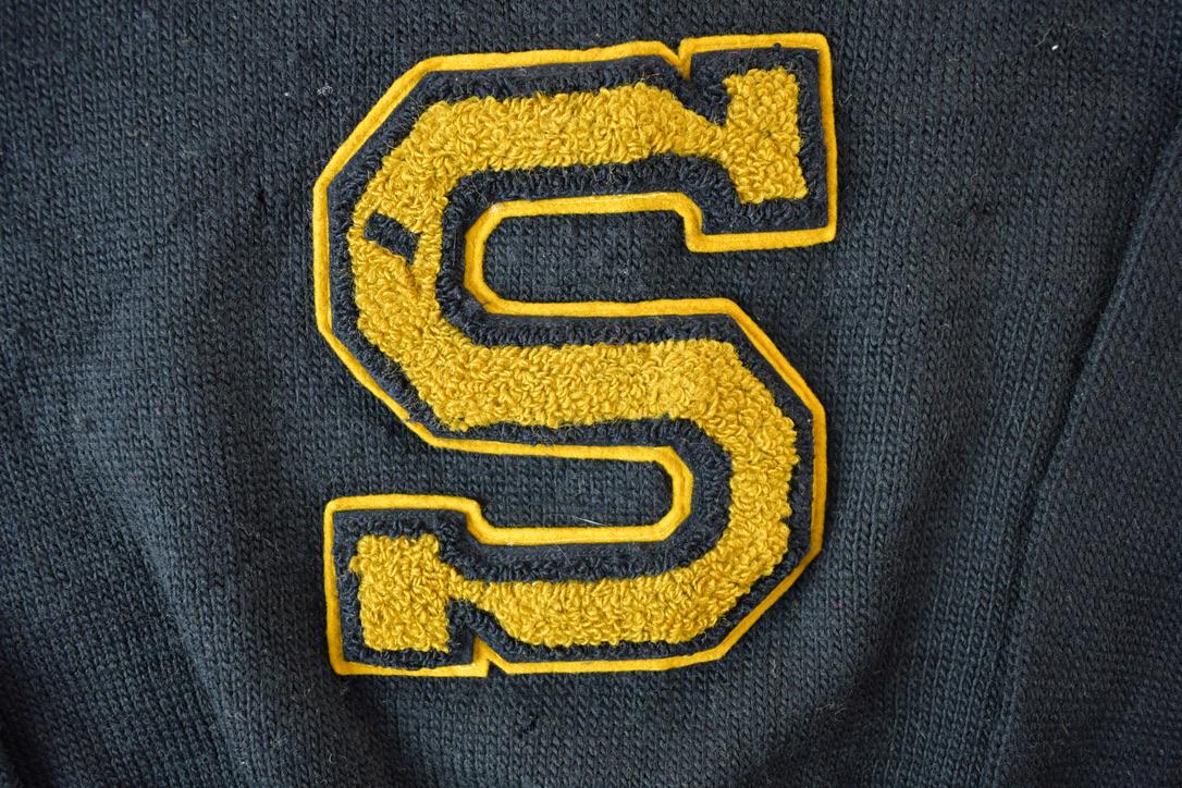 Vintage 1940s Princeton Knitting Mills All Wool S University Collegiate Crewneck from propervintagecanada