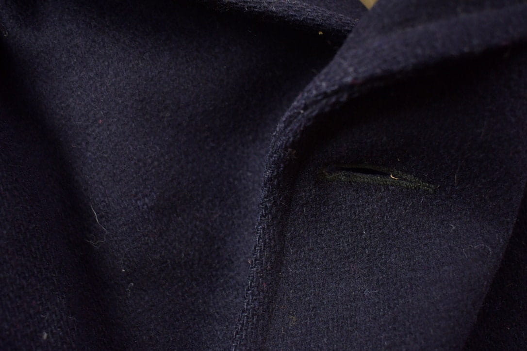 Vintage 1940s Sport pal Royal Menswear Button Up Pea Coat Men's Medium from propervintagecanada