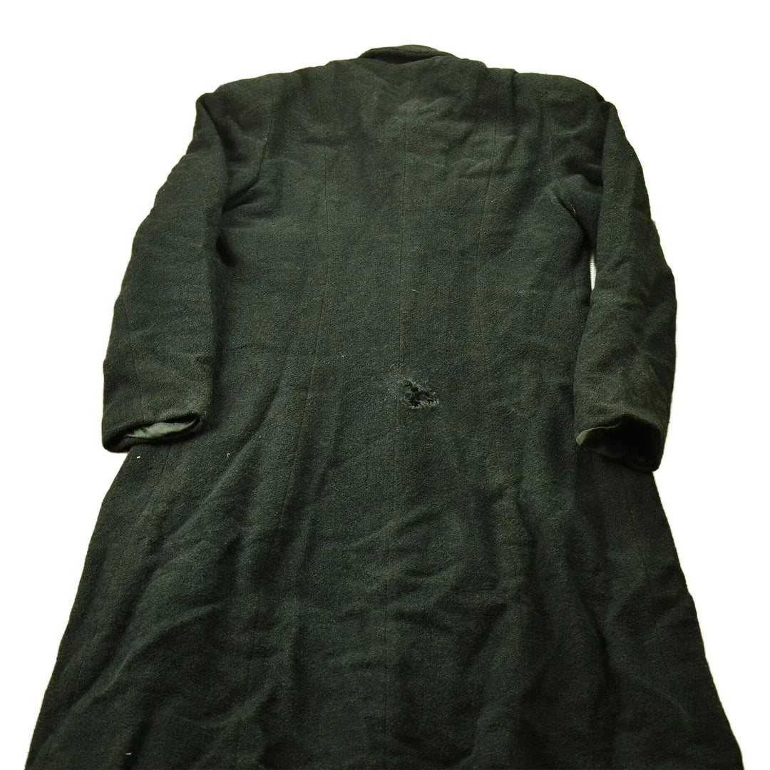 Vintage 1940s Wool Union Made Trecnh Coat Men's Small from propervintagecanada