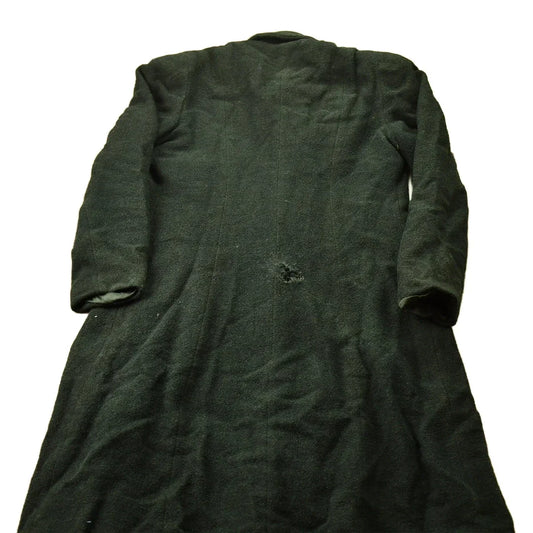 Vintage 1940s Wool Union Made Trecnh Coat Men's Small from propervintagecanada