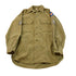 Vintage 1940s WW2 Military Air Force Wool Button Up Infantry Field Shirt Men&