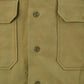Vintage 1940s WW2 Military Air Force Wool Button Up Infantry Field Shirt Men's S from propervintagecanada