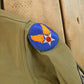Vintage 1940s WW2 Military Air Force Wool Button Up Infantry Field Shirt Men's S from propervintagecanada