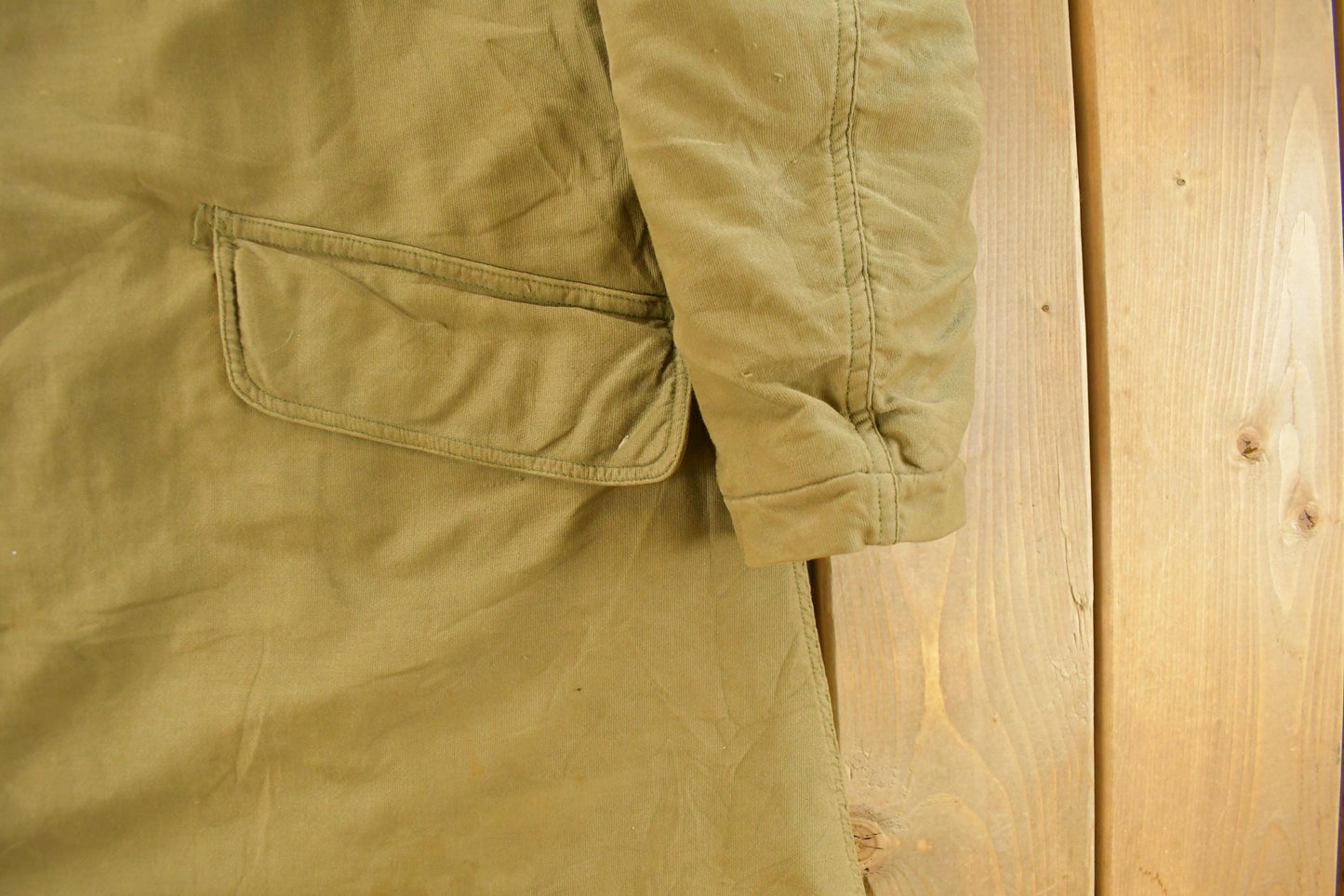 Vintage 1940s WW2 Navy Alpaca Lined Deck Coat Men's Medium from propervintagecanada