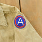 Vintage 1940s WW2 Tank Destroyer Unit Button Up Officer Shirt Men's Medium from propervintagecanada