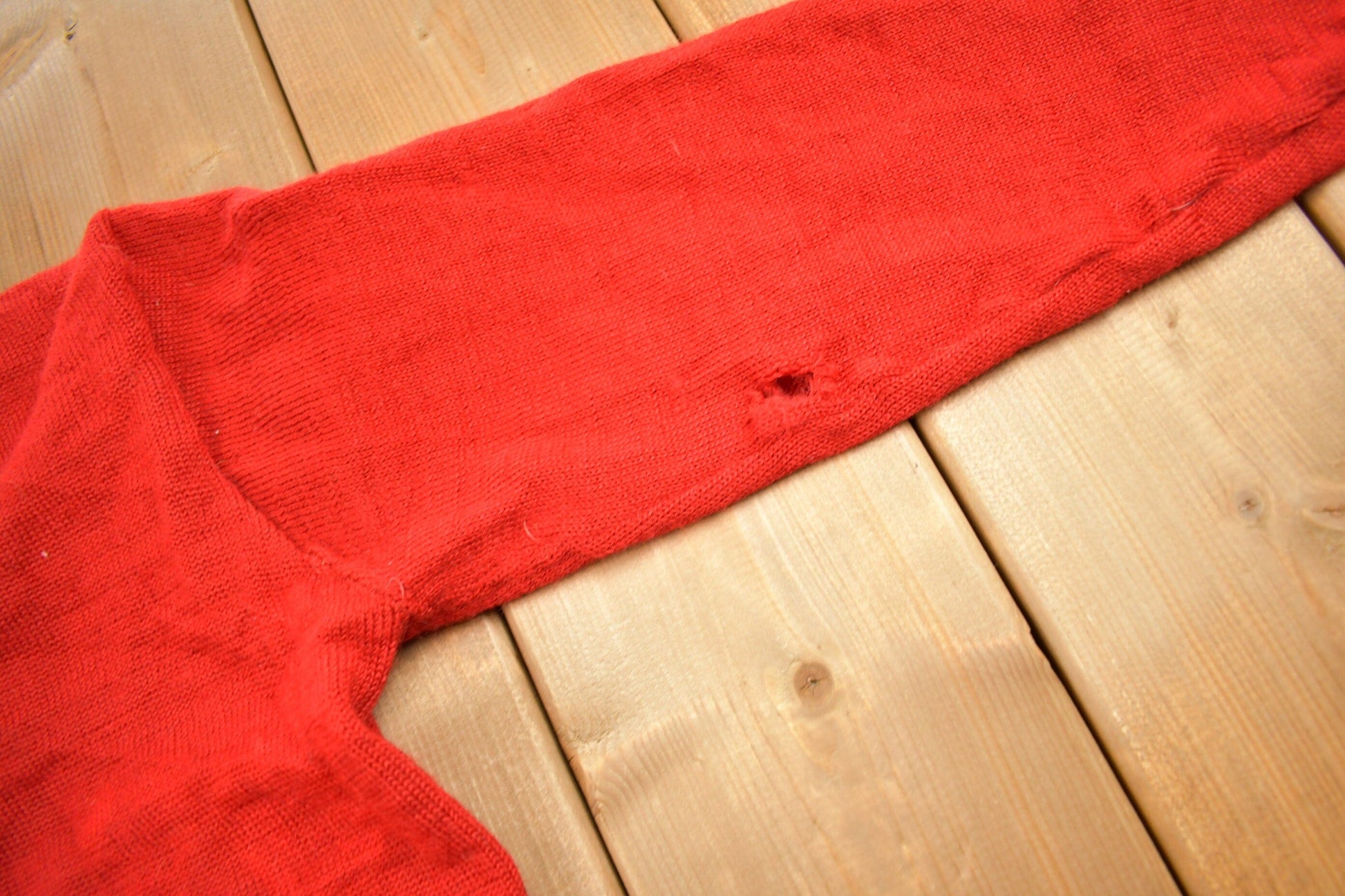 Vintage 1944 Embroidered Collegiate Knit Cardigan Sweater Men's S from propervintagecanada