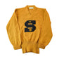 Vintage 1948 Imperial Athletic Knitwear S Basketball Knit University Collegiate V Neck Sweater from propervintagecanada