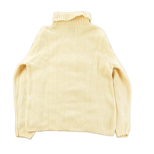 Vintage 1950's Garland Sheltie Mist Collegiate Knit Turtleneck Sweater Women's S from propervintagecanada