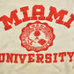 Vintage 1950's University of Miami Frock Print Collegiate Crewneck Men's Medium from propervintagecanada