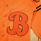 Vintage 1950s 100% Wool Collegiate Cardigan Knit Sweater Men's Medium from propervintagecanada