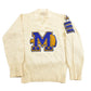Vintage 1950s 100% Wool Collegiate Varsity Style Knit Sweater "MCH" True Vintage Men's S from propervintagecanada
