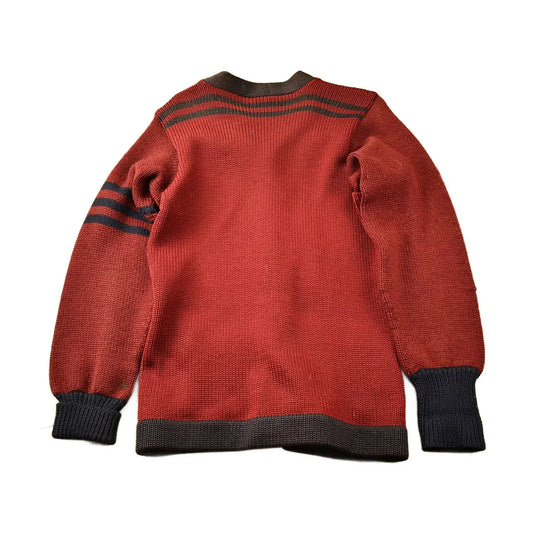 Vintage 1950s 100% Wool Knitted Cardigan Sweater from propervintagecanada