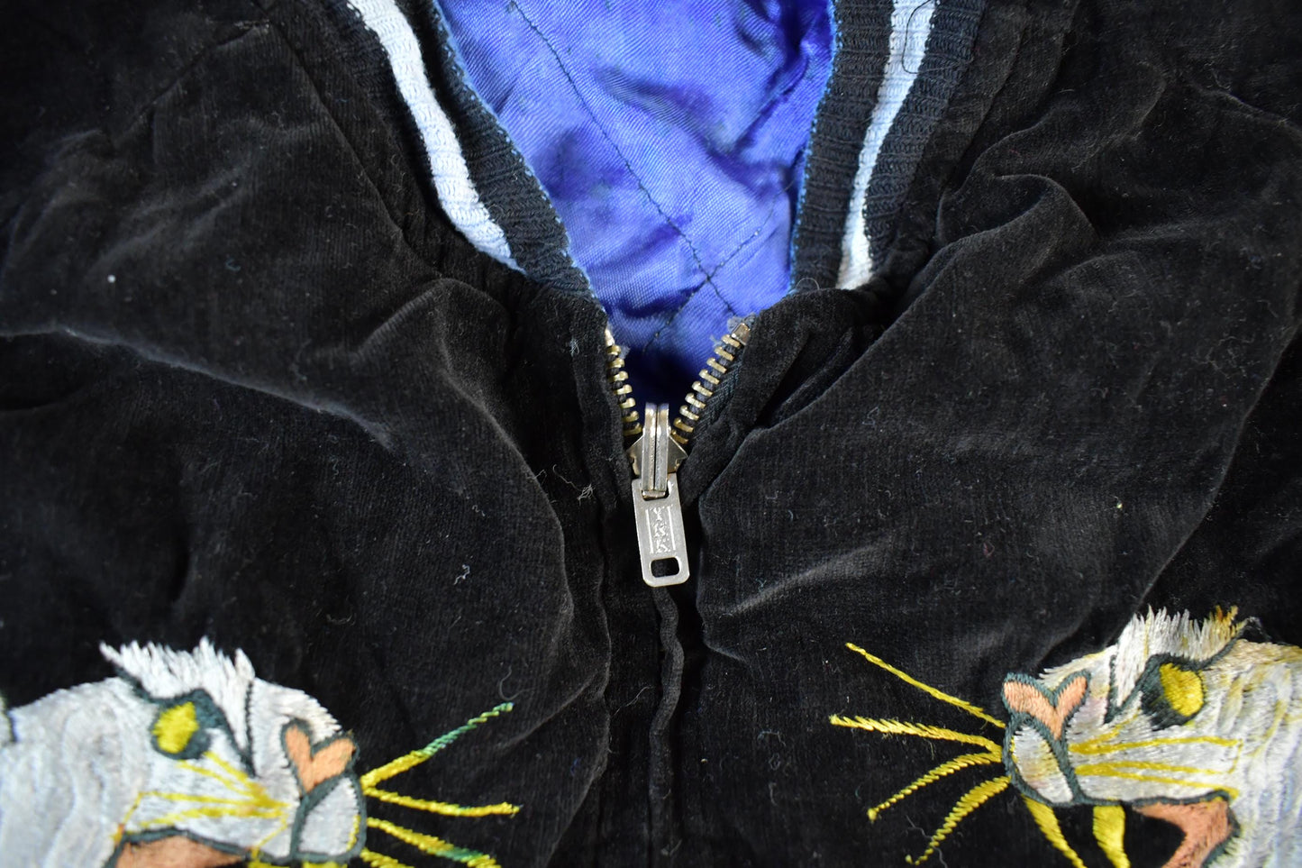Vintage 1950s 1960s Japan Sukajan Souvenir Bomber Jacket Men's S from propervintagecanada