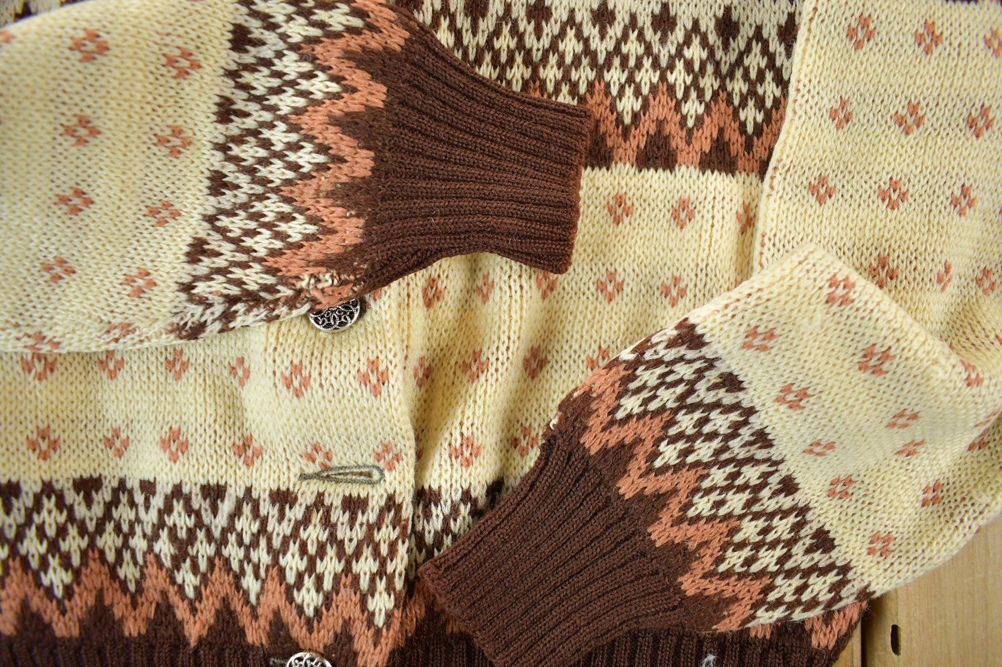 Vintage 1950s 1960s Jersild Wool Knit Cardigan Sweater Women's Medium from propervintagecanada