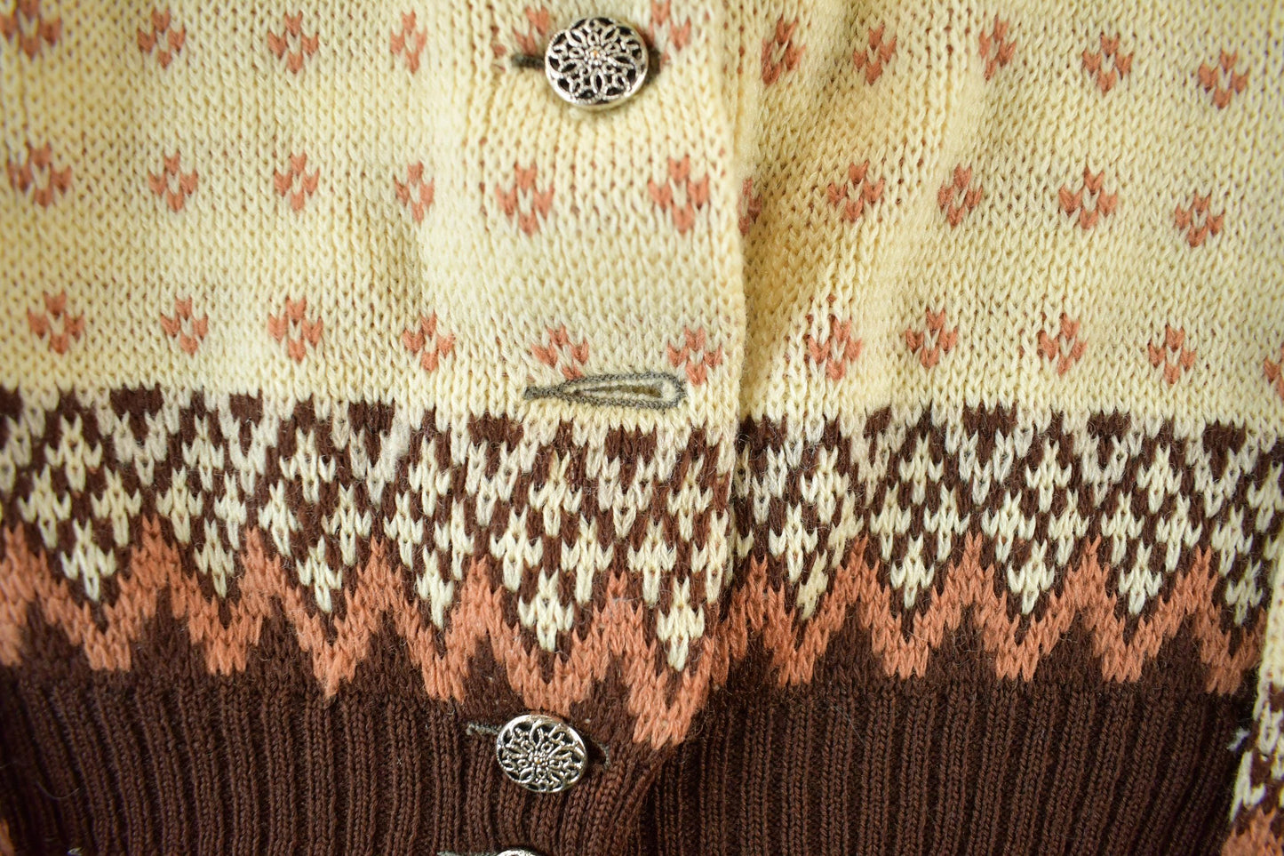 Vintage 1950s 1960s Jersild Wool Knit Cardigan Sweater Women's Medium from propervintagecanada