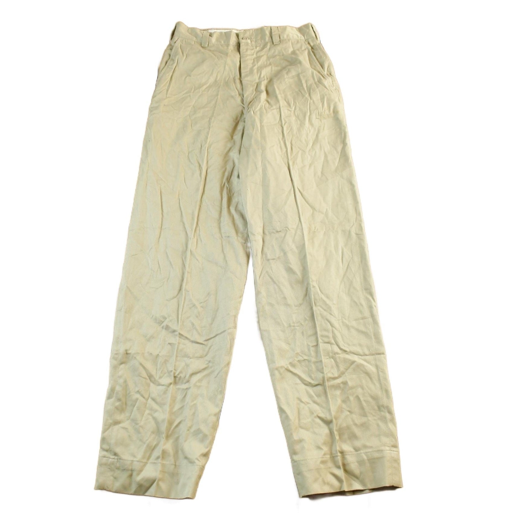 Vintage 1950s 1960s Military Army Khaki Pants Men's 30 x 32 from propervintagecanada