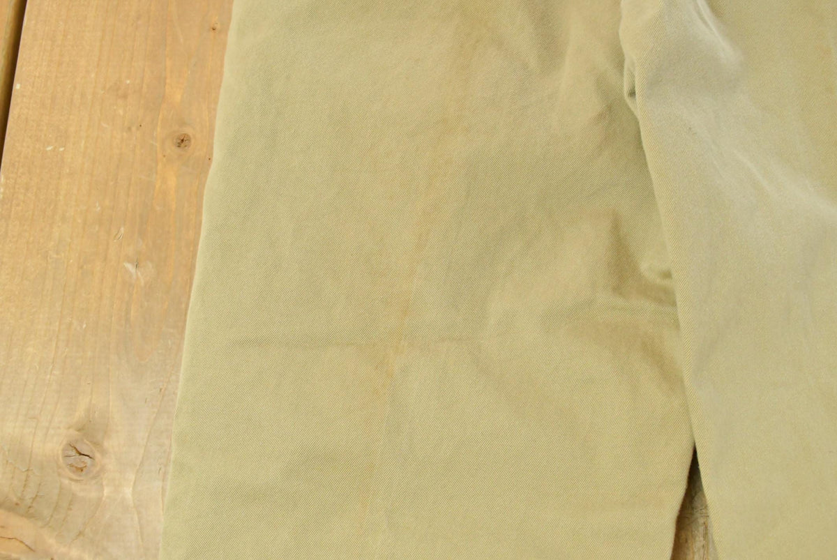 Vintage 1950s 1960s Military Army Khaki Pants Men's 31 x 28 from propervintagecanada
