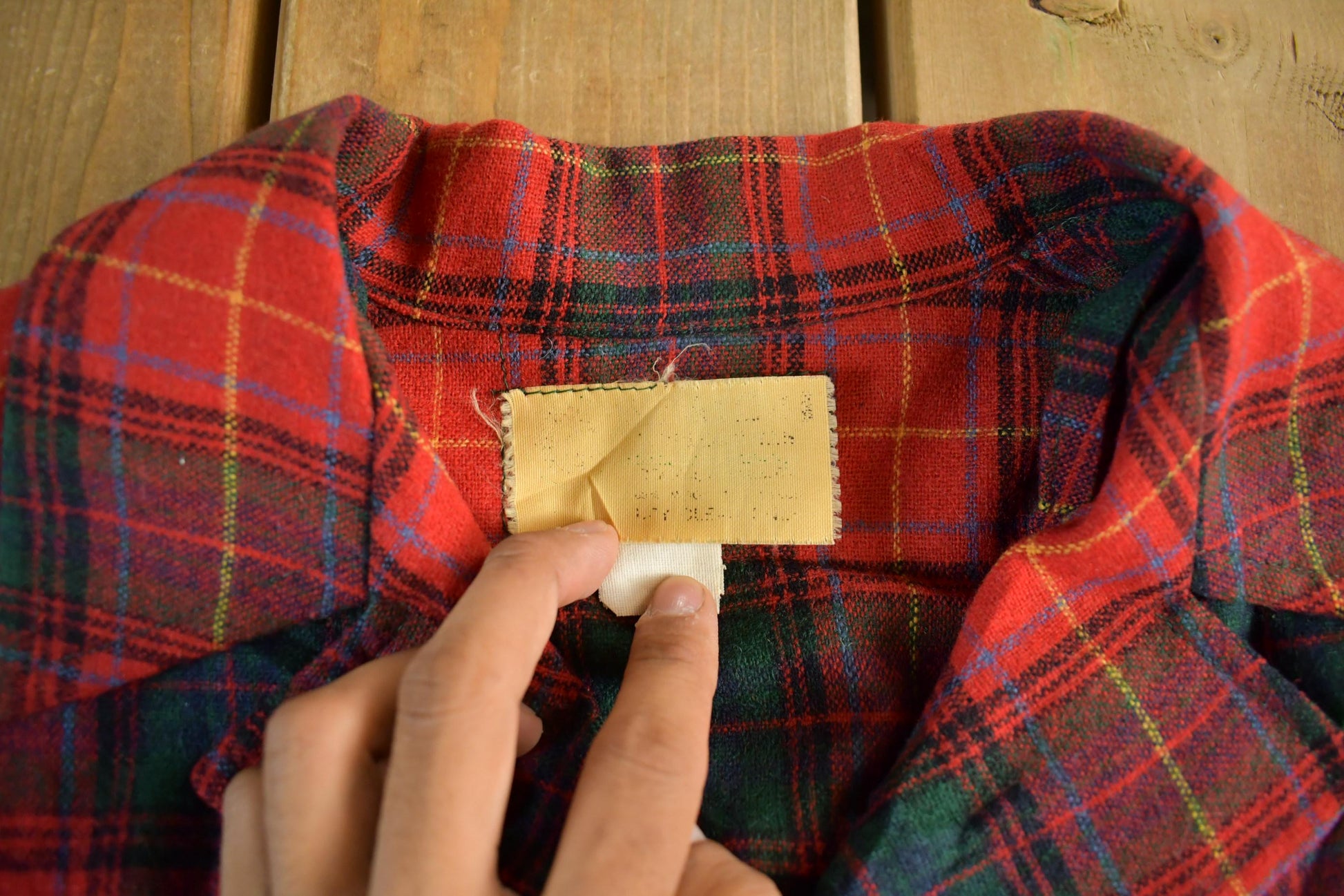 Vintage 1950s 1960s Wool Flannel Button Up Jacket Shirt Women's Medium from propervintagecanada