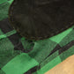 Vintage 1950s Aberdeen Green Buffalo Plaid Wool Button Up Shirt from propervintagecanada