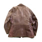 Vintage 1950s Aldencrest Brown Horsehide Leather Jacket Men's Large from propervintagecanada