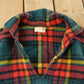 Vintage 1950s Amcrest Tartan Plaid Rangers Pullover Button Up Wool Shirt Men's Medium / Made In USA / Outdoorsman / Hunting Shirt from propervintagecanada