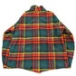 Vintage 1950s Amcrest Tartan Plaid Rangers Pullover Button Up Wool Shirt Men's Medium / Made In USA / Outdoorsman / Hunting Shirt from propervintagecanada