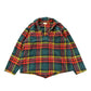Vintage 1950s Amcrest Tartan Plaid Rangers Pullover Button Up Wool Shirt Men's Medium / Made In USA / Outdoorsman / Hunting Shirt from propervintagecanada