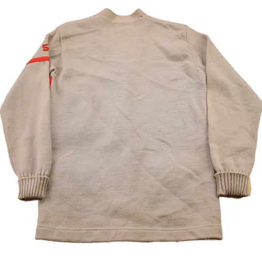 Vintage 1950s Blepp-Coombs Sporting Goods Collegiate Cardigan Sweater Men's Medium from propervintagecanada