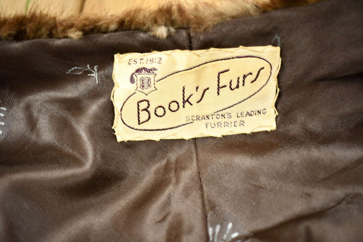 Vintage 1950s Book's Fur Mink Fur Stole from propervintagecanada