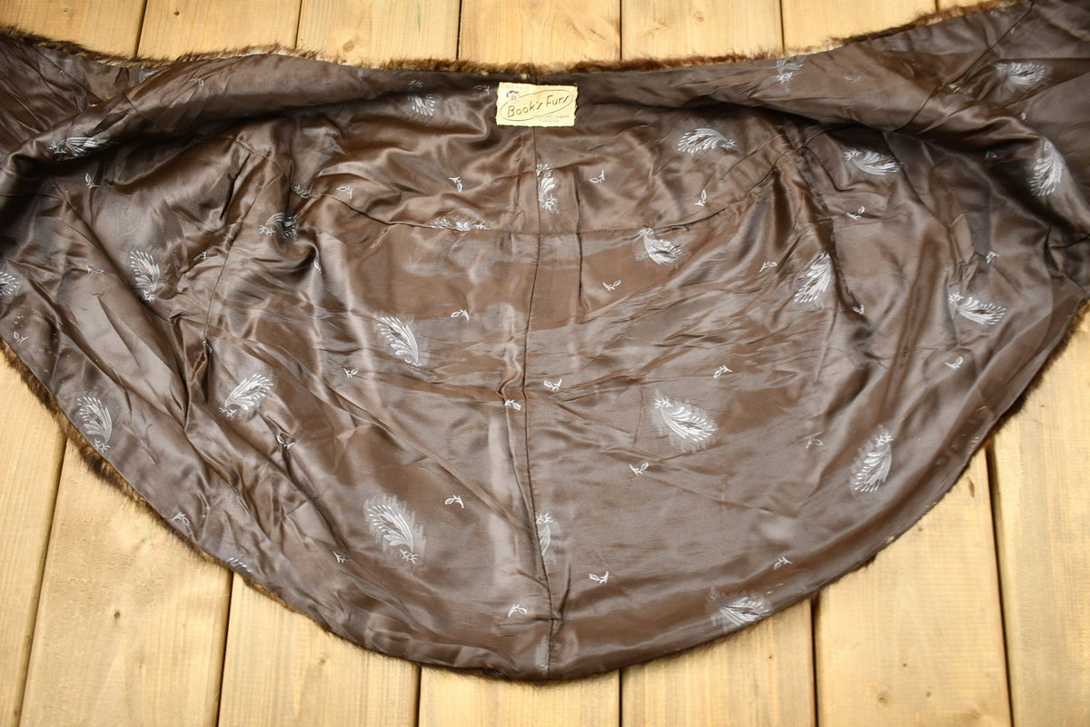 Vintage 1950s Book's Fur Mink Fur Stole from propervintagecanada